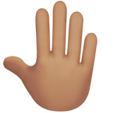 Raised Back of Hand: Medium Skin Tone, the design in this release