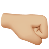 Right-Facing Fist: Medium-Light Skin Tone, the design in this release