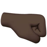 Right-Facing Fist: Dark Skin Tone, the design in this release