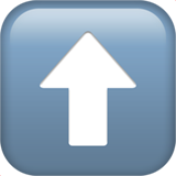 Up Arrow as drawn by Apple in iOS 10.2