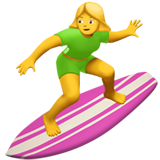 Woman Surfing, the design in this release