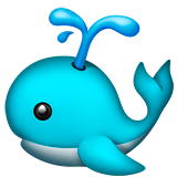 Spouting Whale, the previous design