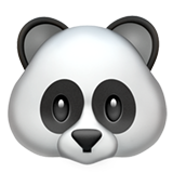 Panda as drawn by Apple in iOS 10.3