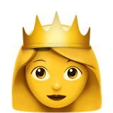 Princess as drawn by Apple in iOS 10.3