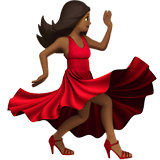 Woman Dancing: Medium-Dark Skin Tone, the previous design