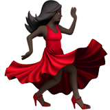 Woman Dancing: Dark Skin Tone, the previous design