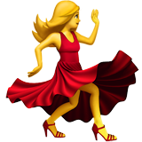 Woman Dancing, the previous design