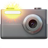 Camera with Flash as drawn by Apple in iOS 10.3