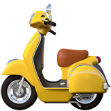 Motor Scooter, the previous design