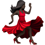 Woman Dancing: Dark Skin Tone, the design in this release