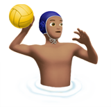 Person Playing Water Polo: Medium Skin Tone, the design in this release