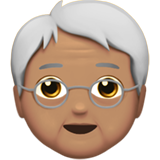 Older Person: Medium Skin Tone, the design in this release