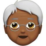 Older Person: Medium-Dark Skin Tone, the design in this release