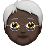 Older Person: Dark Skin Tone, the design in this release