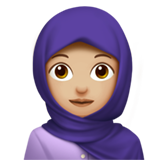 Woman with Headscarf: Medium-Light Skin Tone, the design in this release