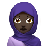 Woman with Headscarf: Dark Skin Tone, the design in this release