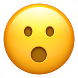 Face with Open Mouth, the previous design