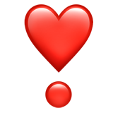 Heart Exclamation, the previous design