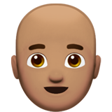 Man: Medium Skin Tone, Bald, the design in this release