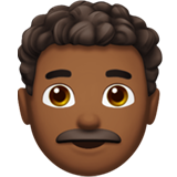 Man: Medium-Dark Skin Tone, Curly Hair, the design in this release