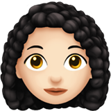 Woman: Light Skin Tone, Curly Hair, the design in this release