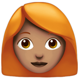 Woman: Medium Skin Tone, Red Hair, the design in this release