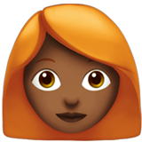 Woman: Medium-Dark Skin Tone, Red Hair, the design in this release