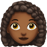 Woman: Medium-Dark Skin Tone, Curly Hair, the design in this release