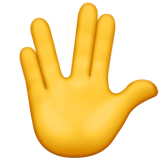 vulcan salute — Apple