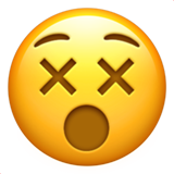 Face with Crossed-Out Eyes, the design in this release