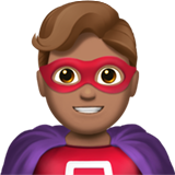 Man Superhero: Medium Skin Tone, the design in this release