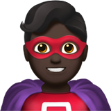 Man Superhero: Dark Skin Tone, the design in this release