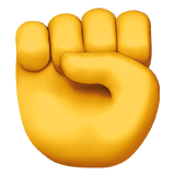 raised fist — Apple