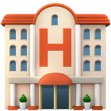 Hotel as drawn by Apple in iOS 12.2