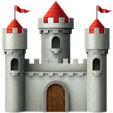 Castle as drawn by Apple in iOS 12.2