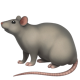 Rat as drawn by Apple in iOS 12.2