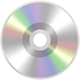 Optical Disk as drawn by Apple in iOS 12.2