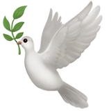 Dove as drawn by Apple in iOS 12.2