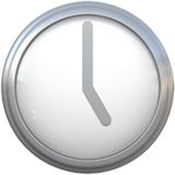 Five O’clock as drawn by Apple in iOS 12.2