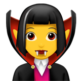 Vampire as drawn by Apple in iOS 12.2
