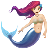 Mermaid: Light Skin Tone, the previous design