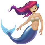 Mermaid: Medium-Light Skin Tone, the previous design