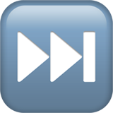 Next Track Button as drawn by Apple in iOS 12.2