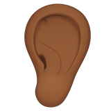 Ear: Medium-Dark Skin Tone, the previous design