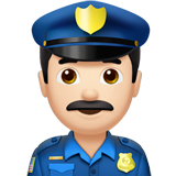 Police Officer: Light Skin Tone, the previous design