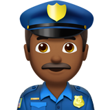 Police Officer: Medium-Dark Skin Tone, the previous design