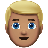 Person: Medium Skin Tone, Blond Hair, the previous design