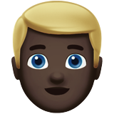 Person: Dark Skin Tone, Blond Hair, the previous design