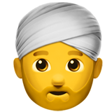 Person Wearing Turban, the previous design