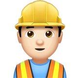 Construction Worker: Light Skin Tone, the previous design